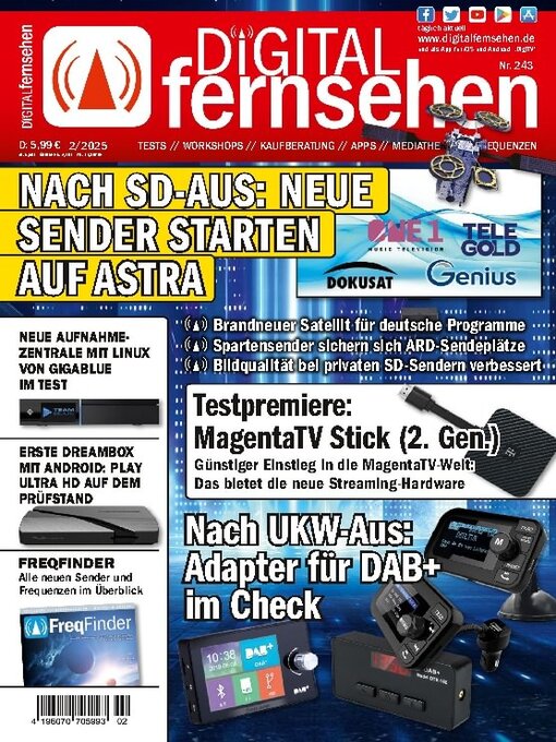 Title details for Digital Fernsehen by Auerbach Verlag and Infodienste GmbH - Available